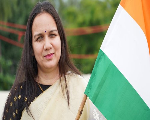 Middle aged Indian man smiling