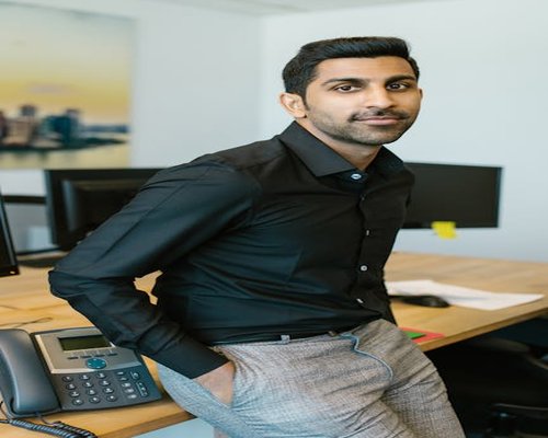 Young Indian professional man